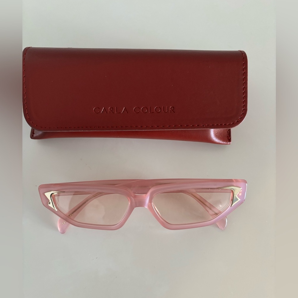 Carla Colour lavender cat eye sunglasses